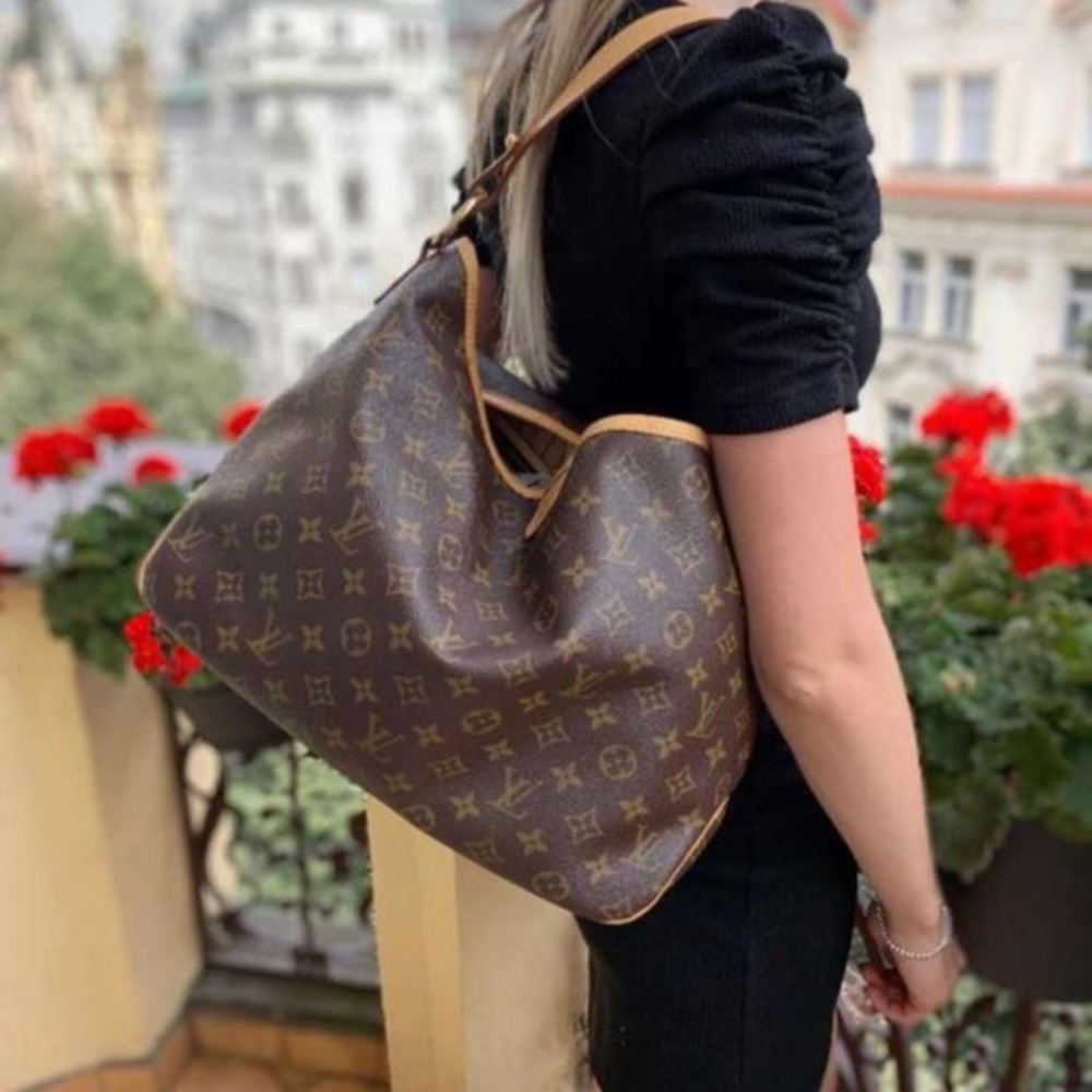 💎✨ BEAUTIFUL ✨💎 AUTHENTIC LOUIS VUITTON HOBO LARGE RETIRED - Picture 4 of 13